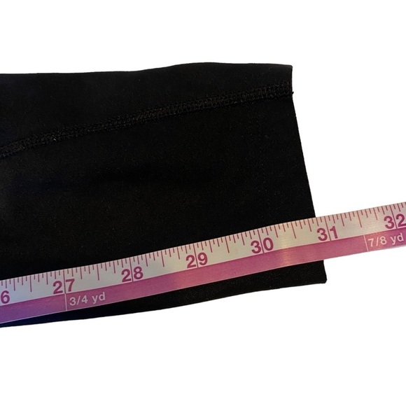 Nike Black Full Length Leggings Sz PL - Picture 6 of 8